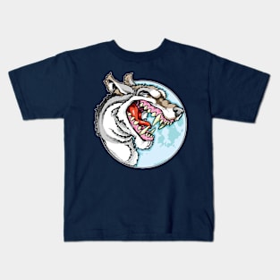 Werewolf and Full Moon Kids T-Shirt